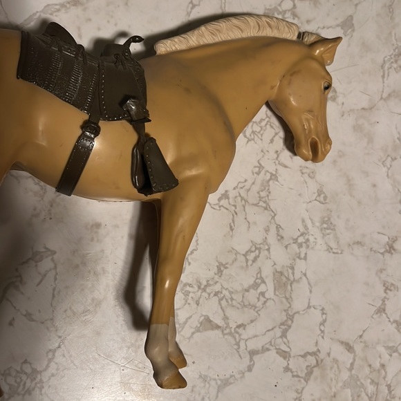Vintage Johnny West Louis Marx & Co Toy Horse - Picture 5 of 16